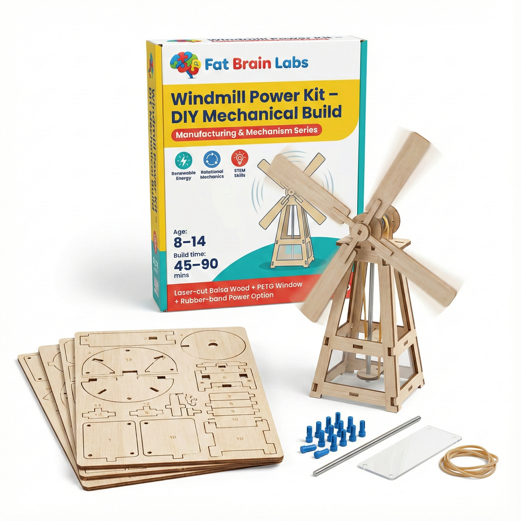 Windmill Power Kit - DIY Mechanical Build