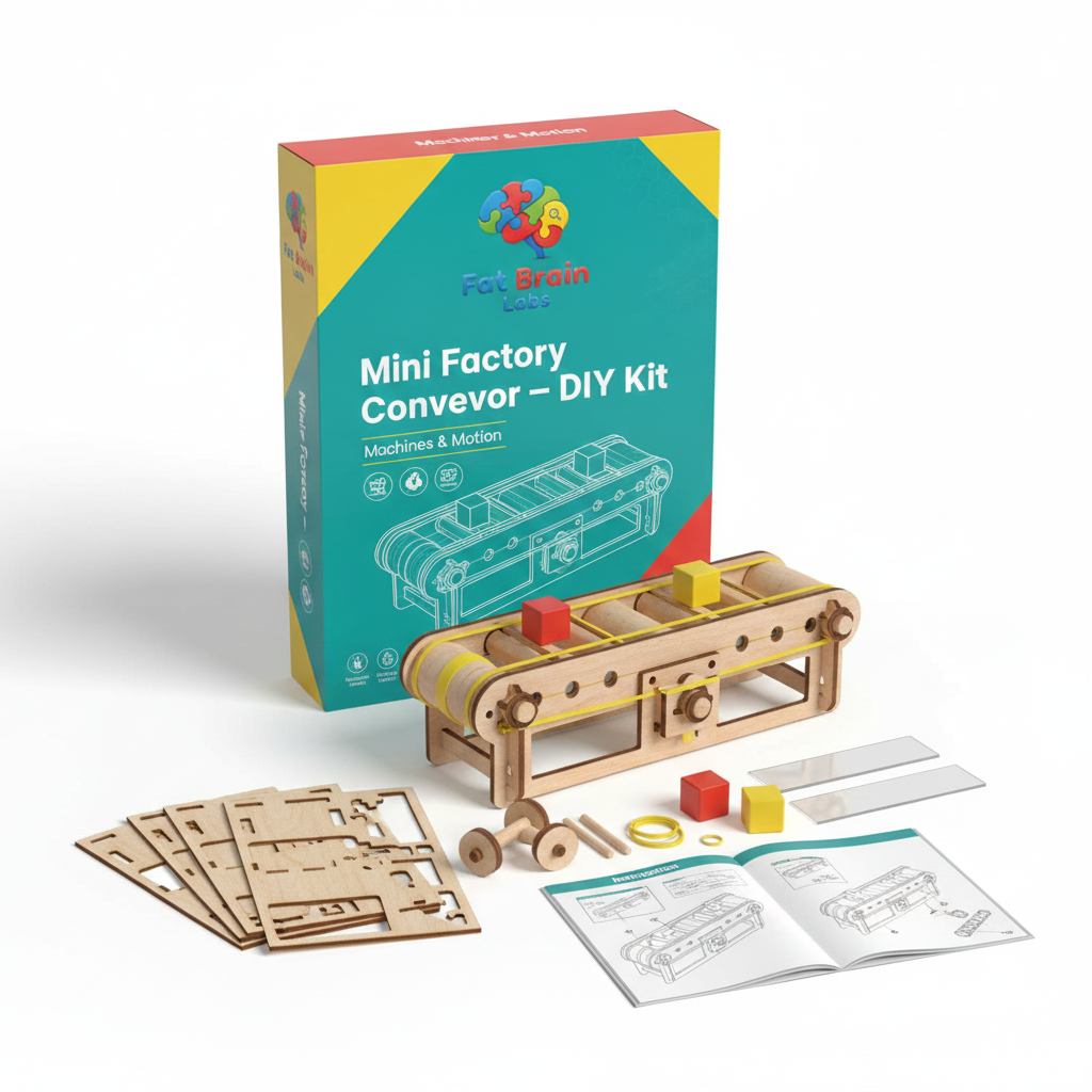Mini Factory Conveyor – DIY Kit