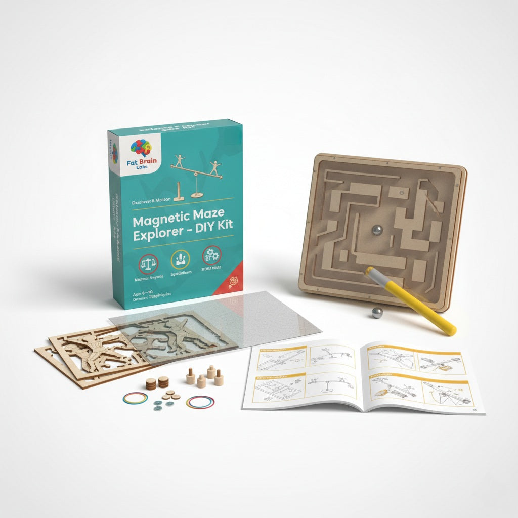 Magnetic Maze Explorer – DIY Kit