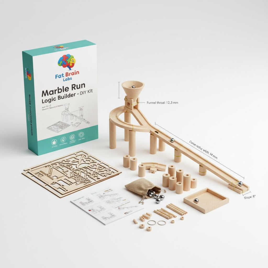 Marble Run Logic Builder - DIY Kit