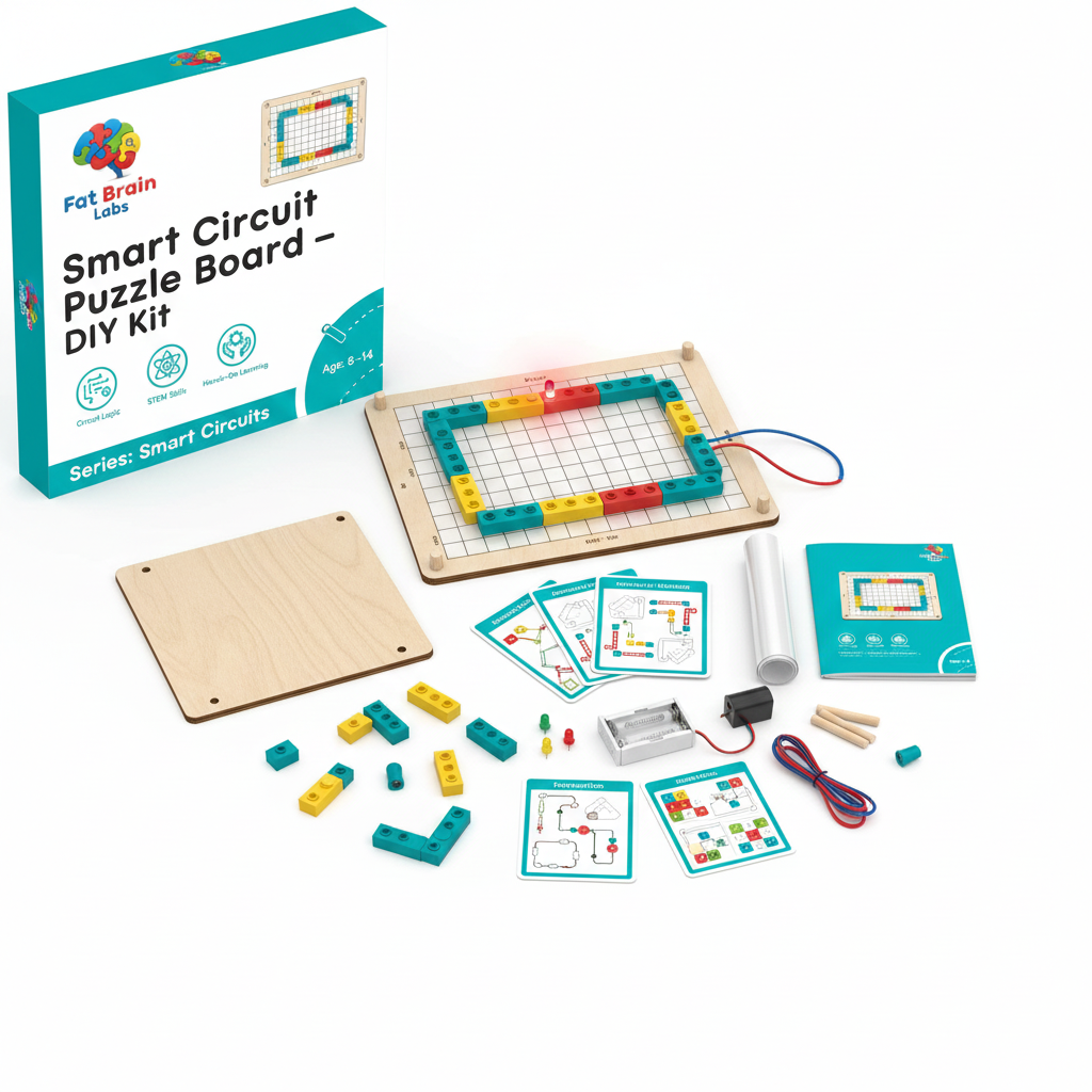 Smart Circuit Puzzle Board – DIY Kit