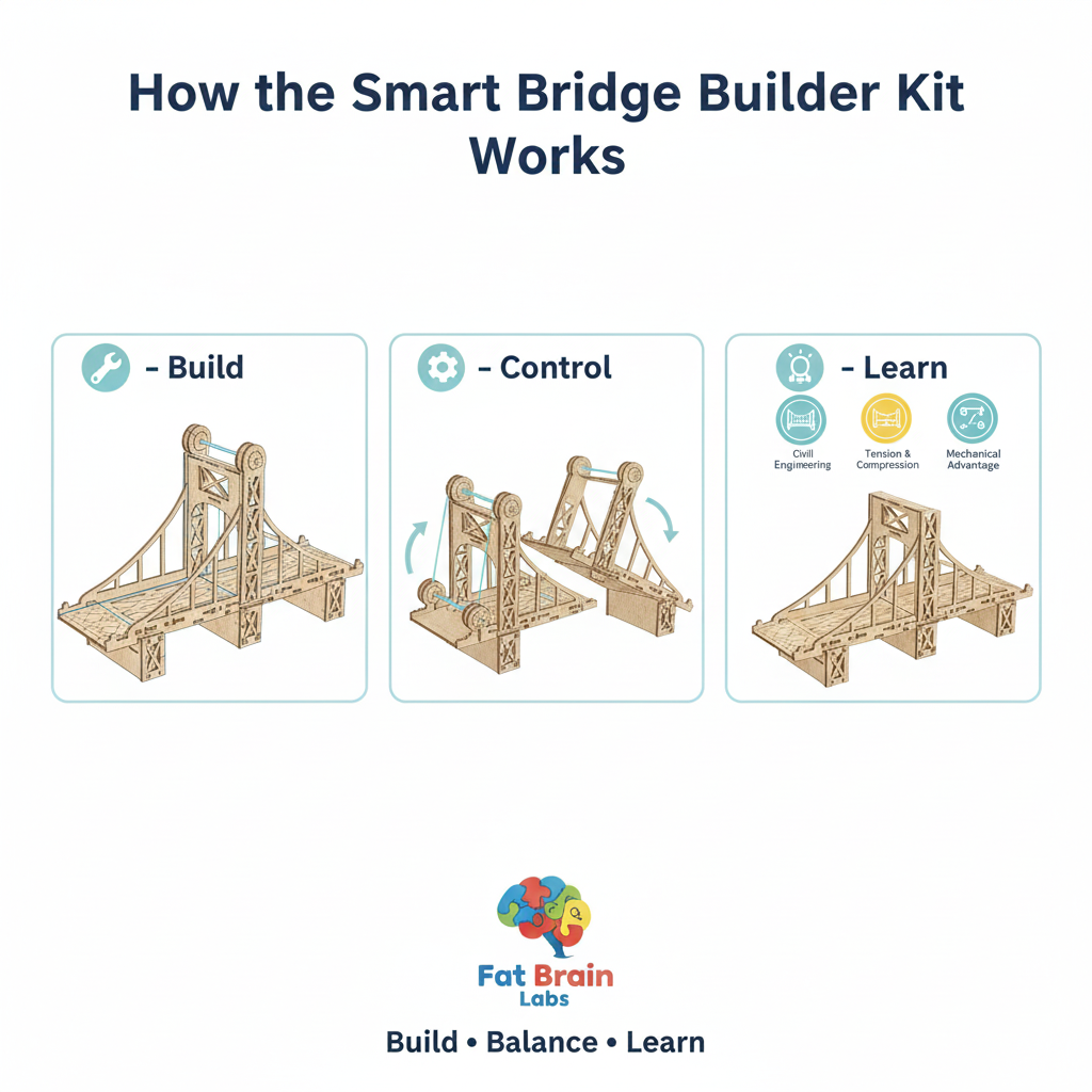 Smart Bridge Builder Kit - DIY Mechanical Build