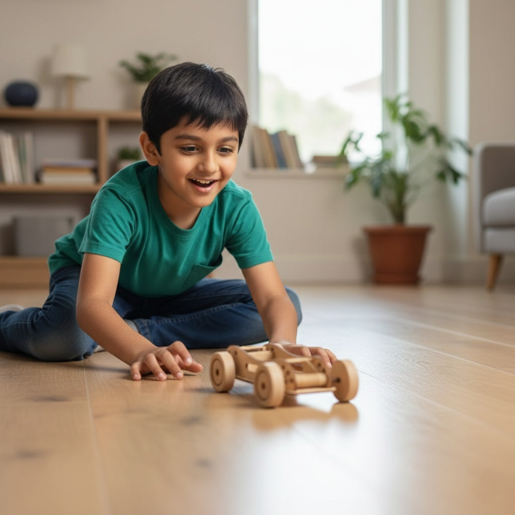 Wind-up Car Racer Kit