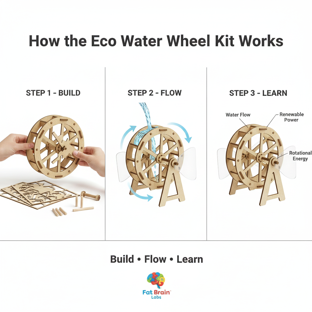 ECO Water Wheel Kit