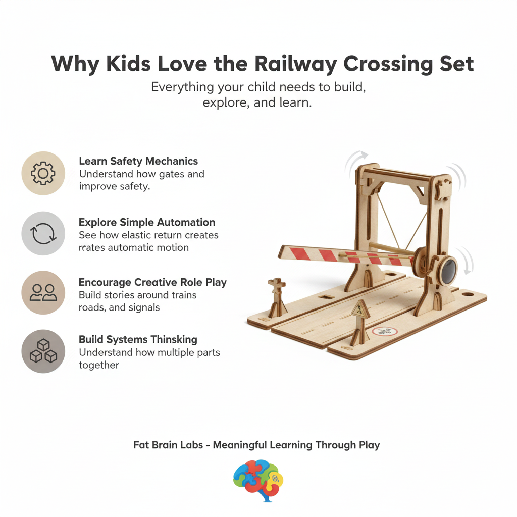 Railway Crossing Set - DIY Kit