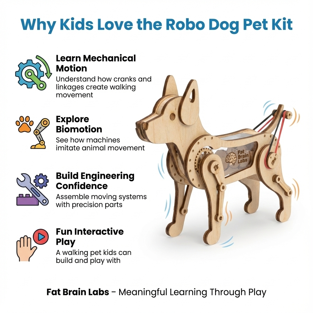 Robo Dog Pet - DIY Kit