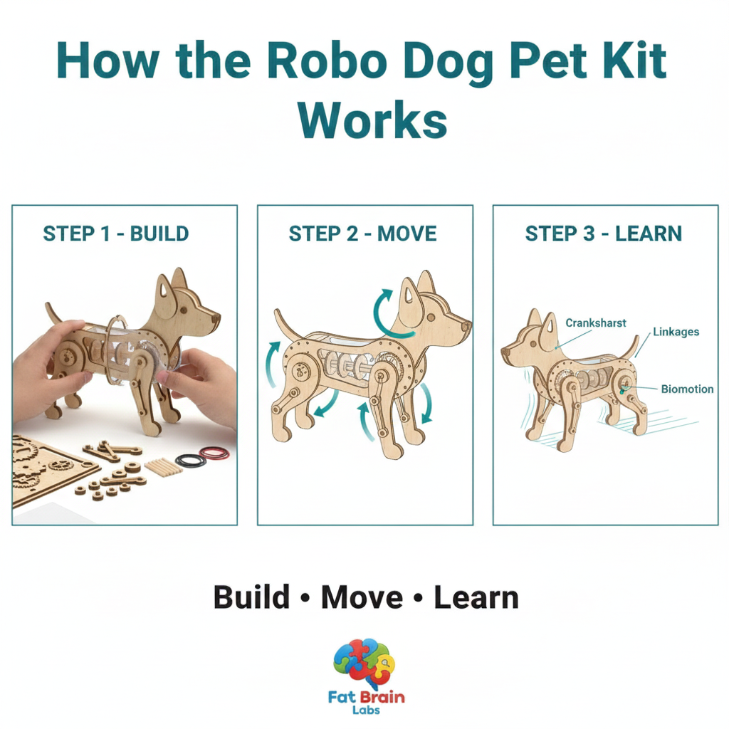 Robo Dog Pet - DIY Kit