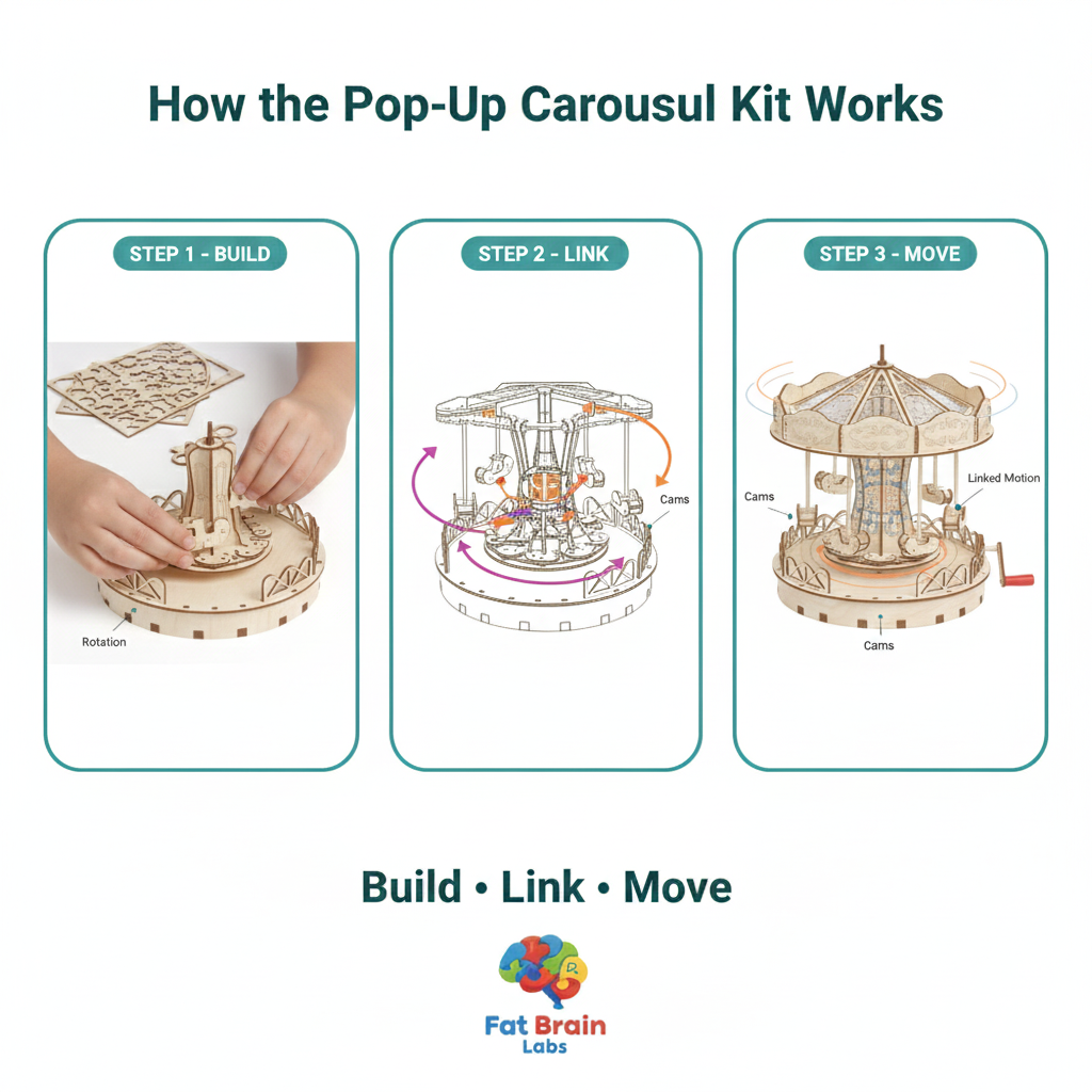Pop-Up Carousel – DIY Kit