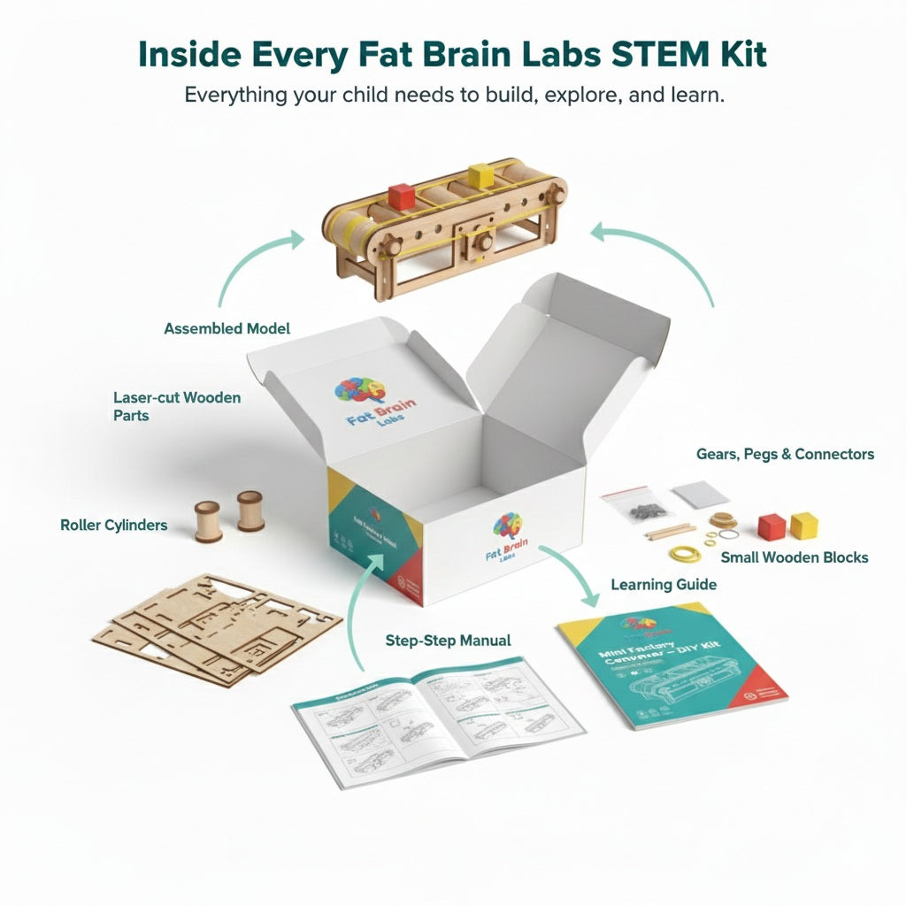 Mini Factory Conveyor – DIY Kit
