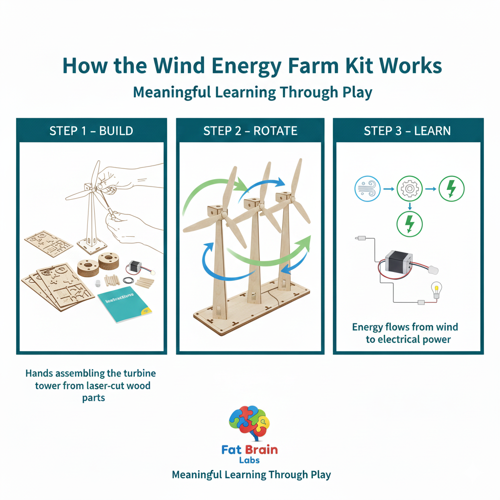 Wind Energy Farm - DIY Kit