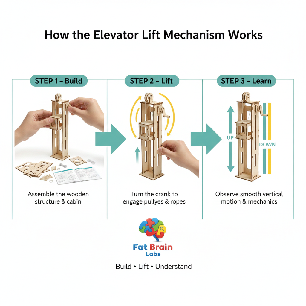 Elevator Lift Mechanism - DIY Kit