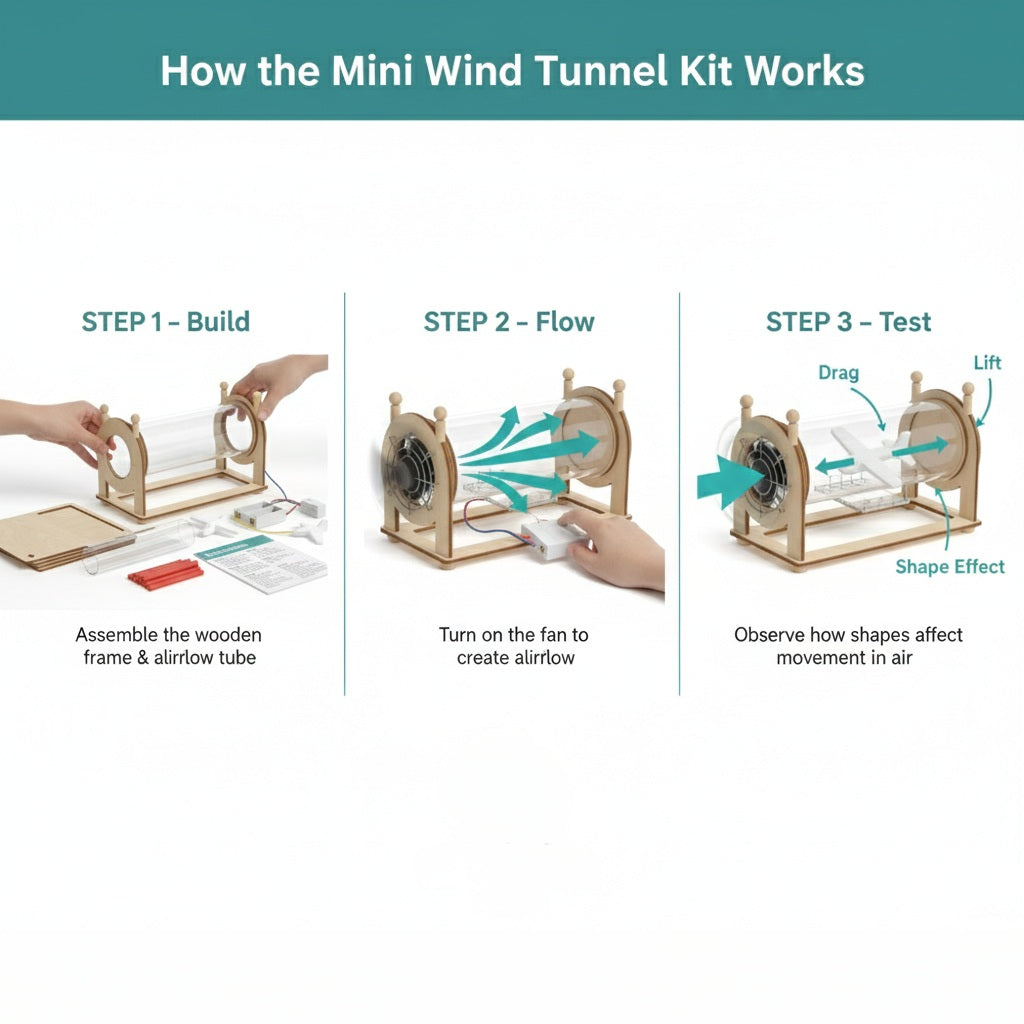 Mini Wind Tunnel – DIY Kit