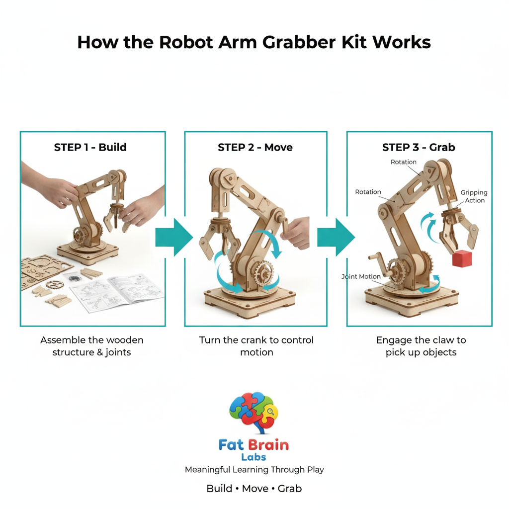 Robot Arm Grabber - DIY Kit