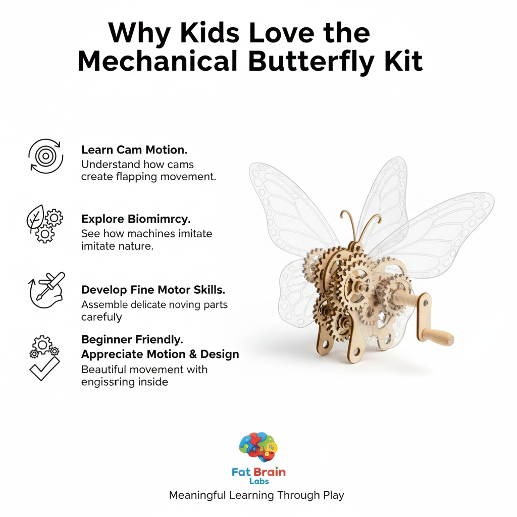 Mechanical Butterfly - DIY Kit