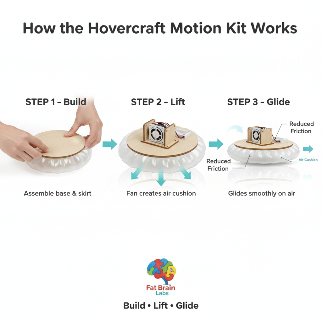 Hovercraft Motion – DIY Kit