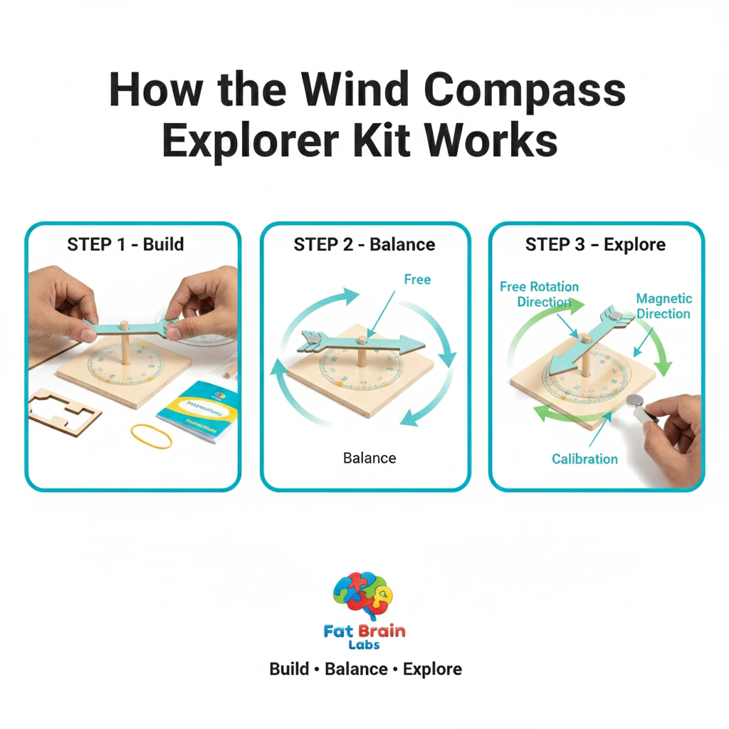 Wind Compass Explorer - DIY Kit