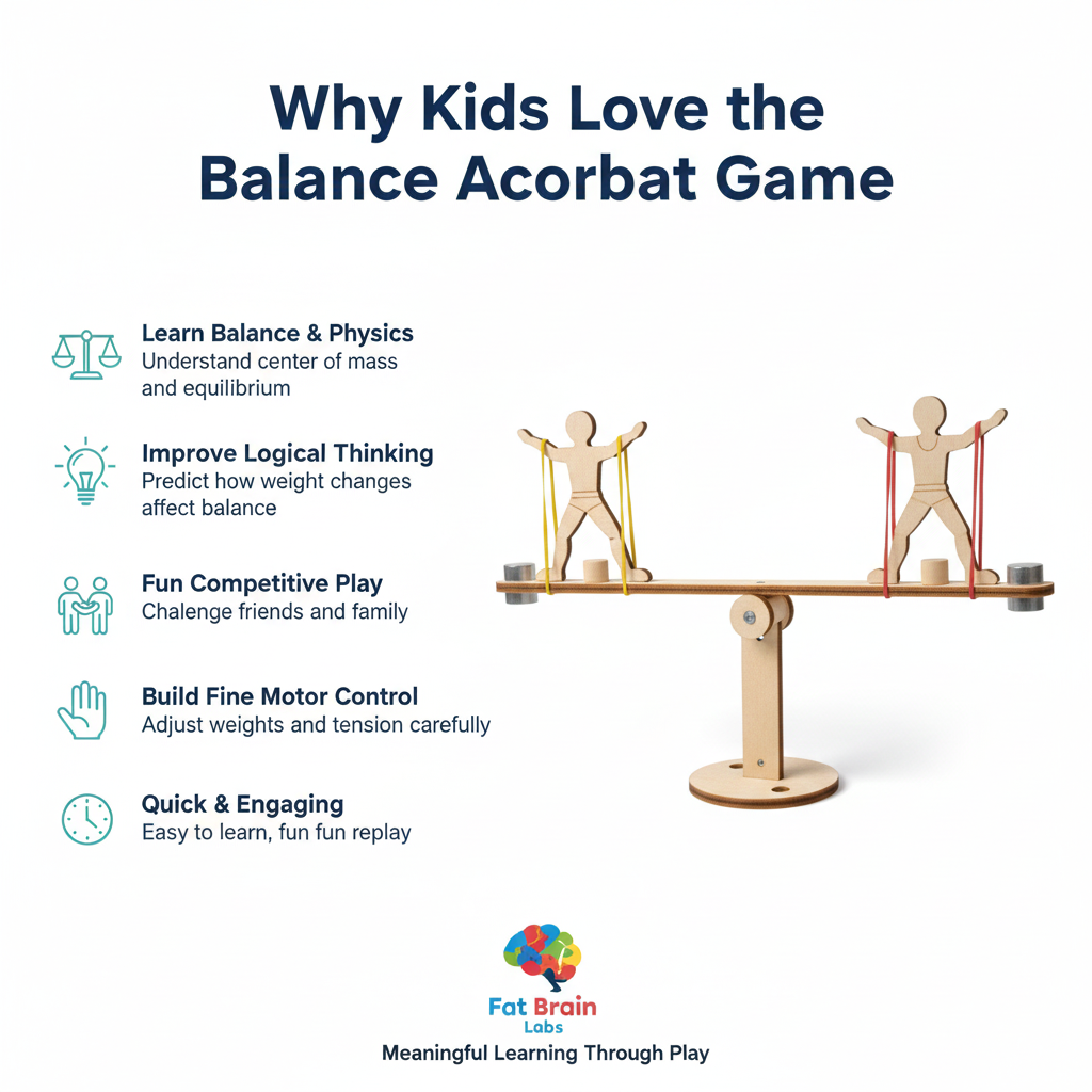 Balance Acrobat Game – DIY Kit