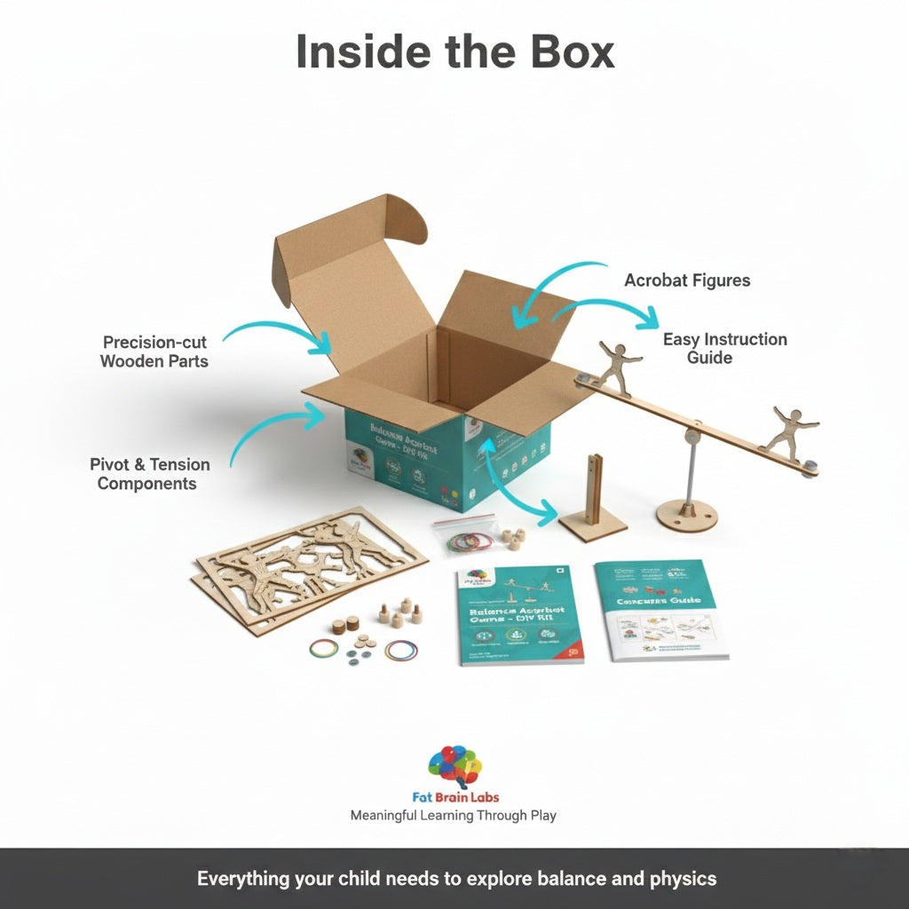 Balance Acrobat Game – DIY Kit