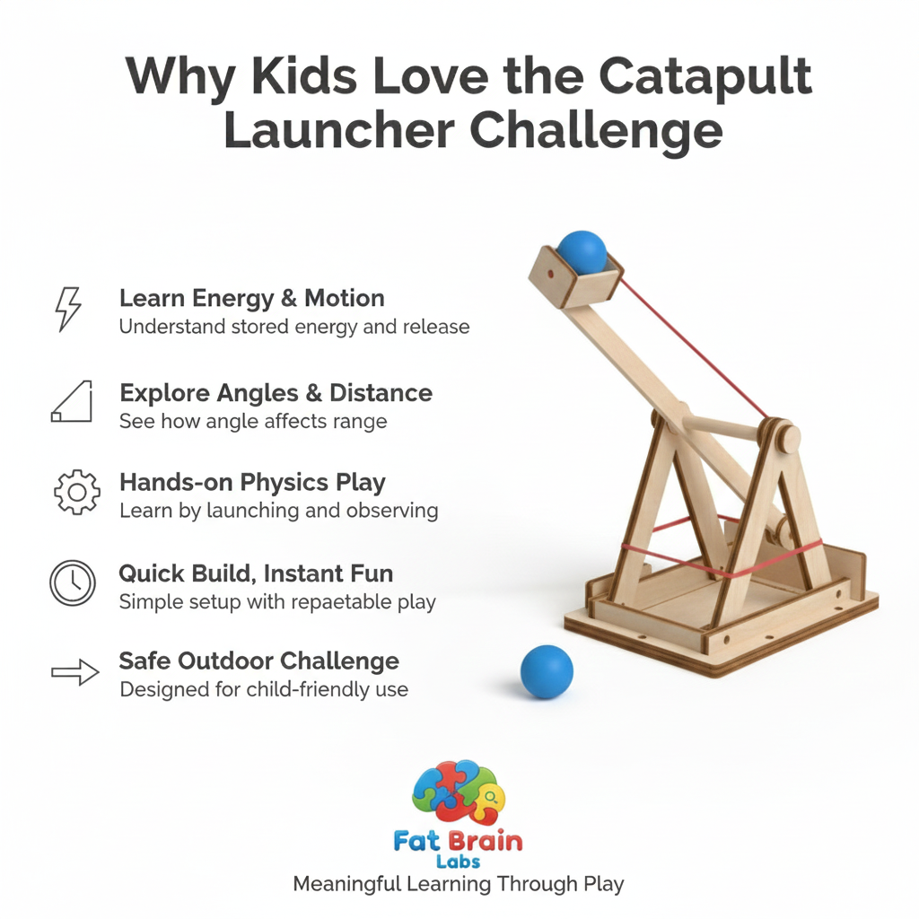 Catapult Launcher Challenge – DIY Kit
