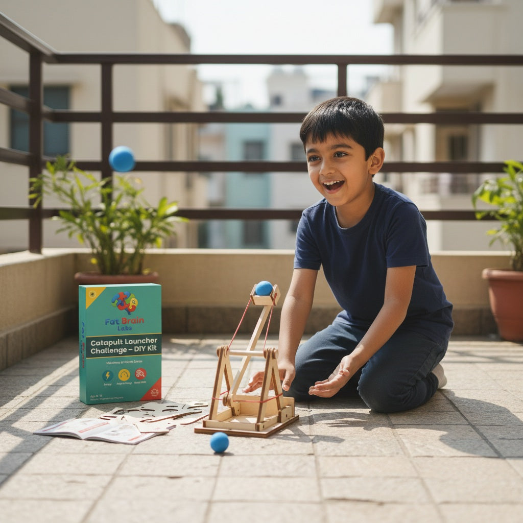 Catapult Launcher Challenge – DIY Kit