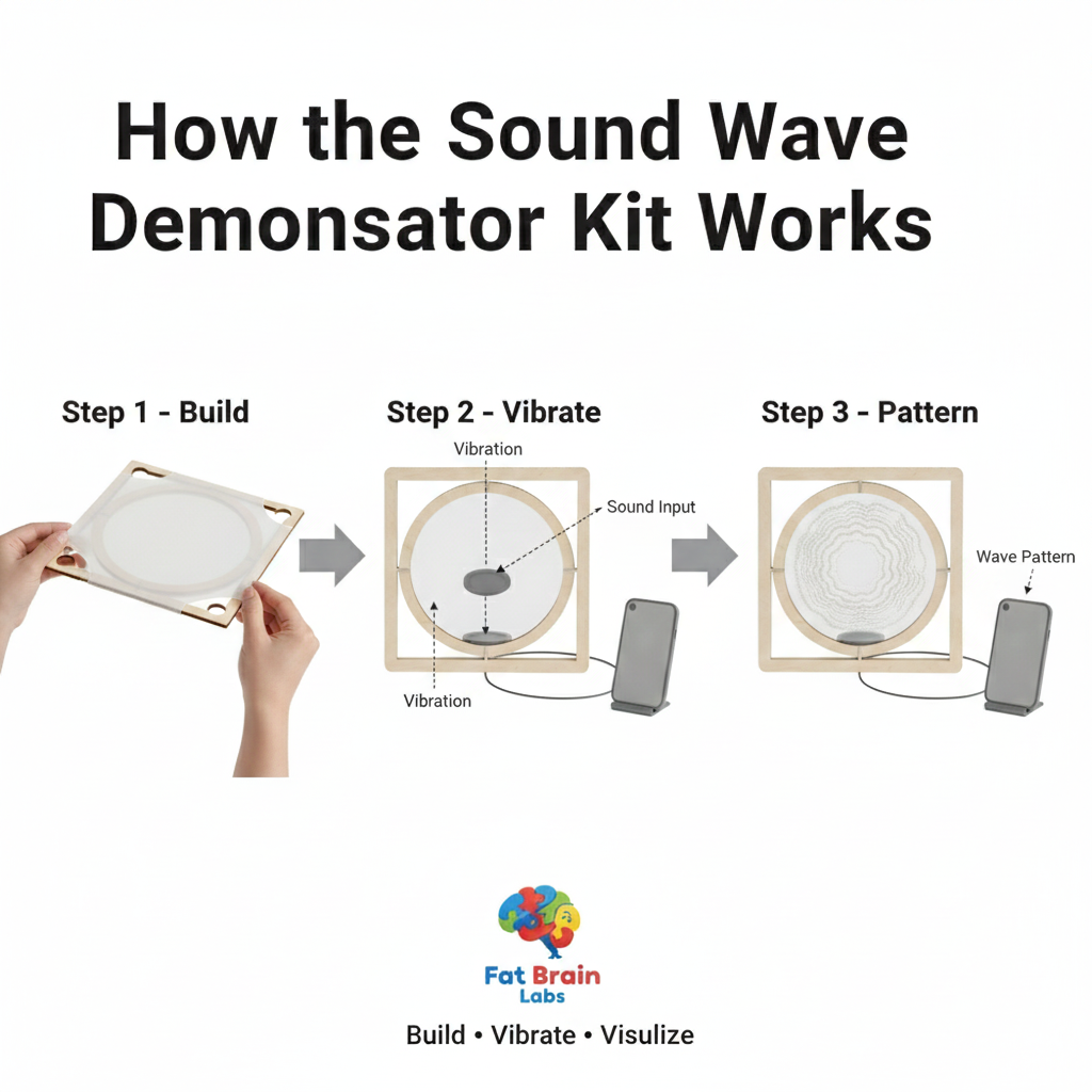Sound Wave Demonstrator – DIY Kit
