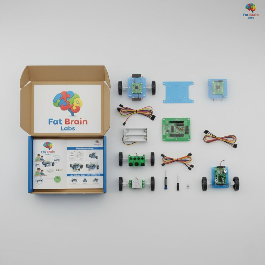 Line Follower Robot – DIY STEM Kit